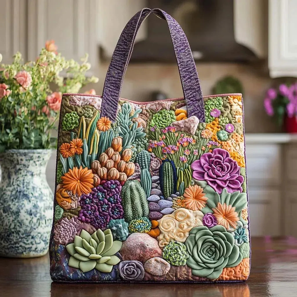 Borsa Artigianale Giardino di Succulente