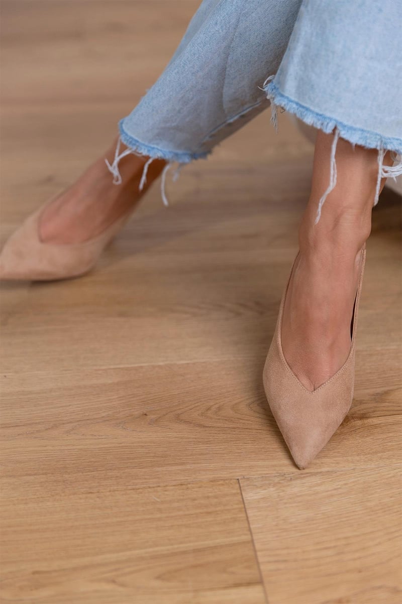 Martina™ | Décolleté Slingback Nudo