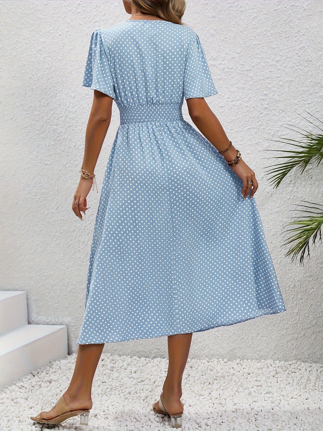 La Scintilla | Abito Elegante Pois Élisa