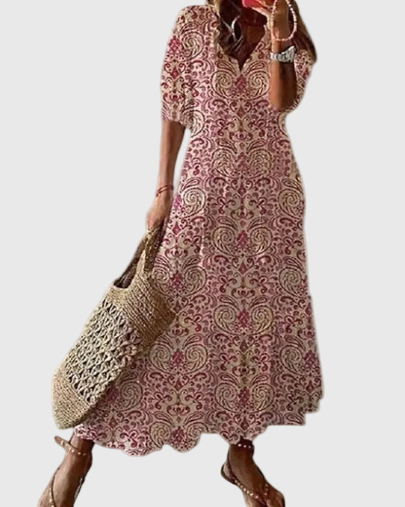 Aurora™ | Abito maxi boho estivo