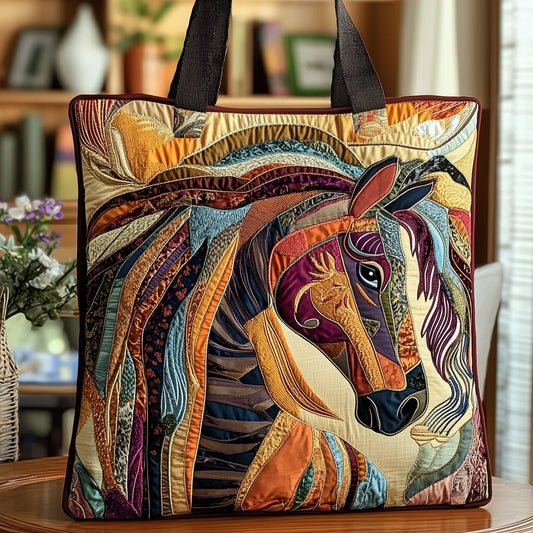 Borsa Artigianale Mosaico con Cavallo
