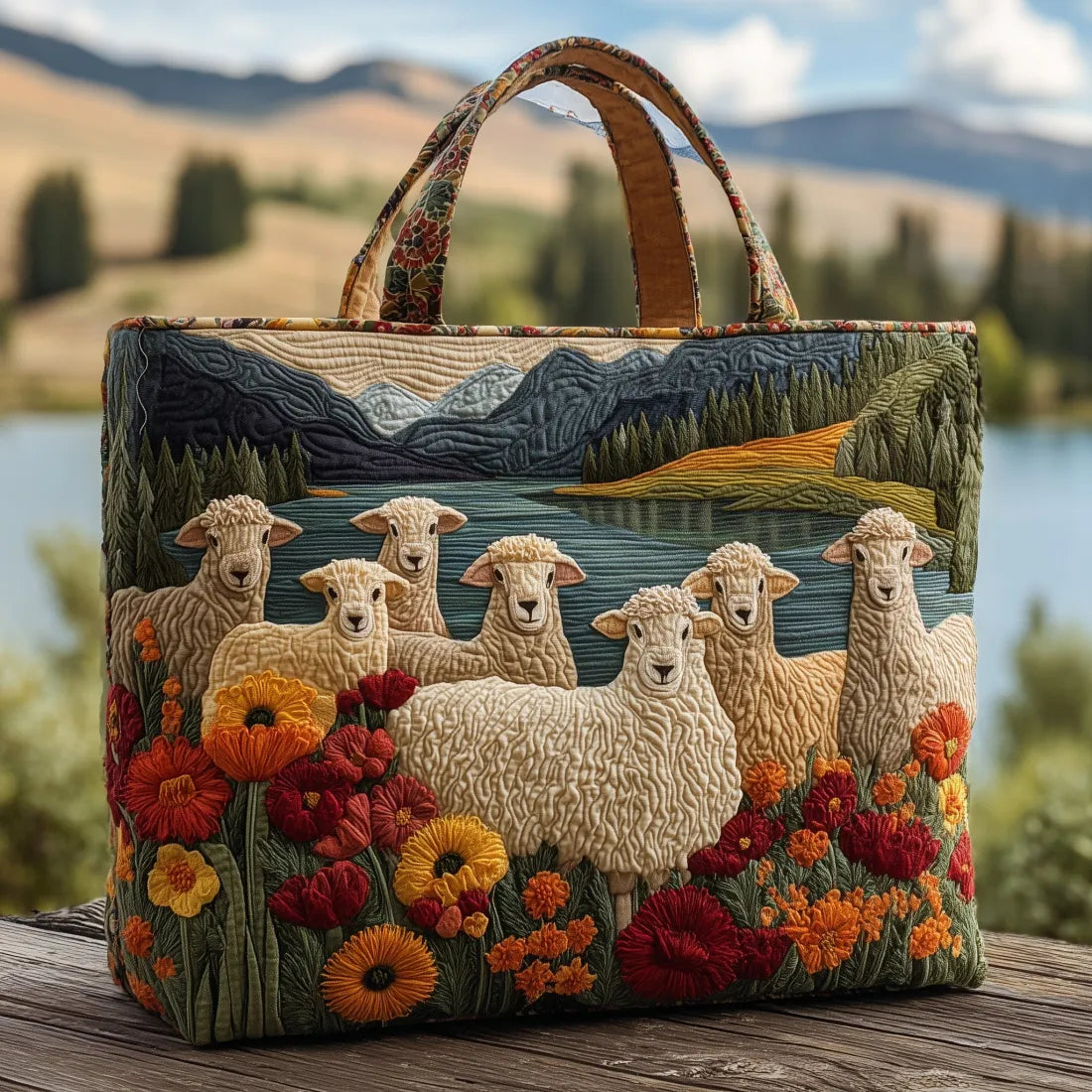 Borsa Artigianale Pecore nel Lago