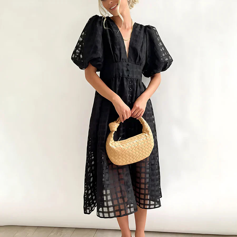 Sophia™ | Abito Midi Romantico