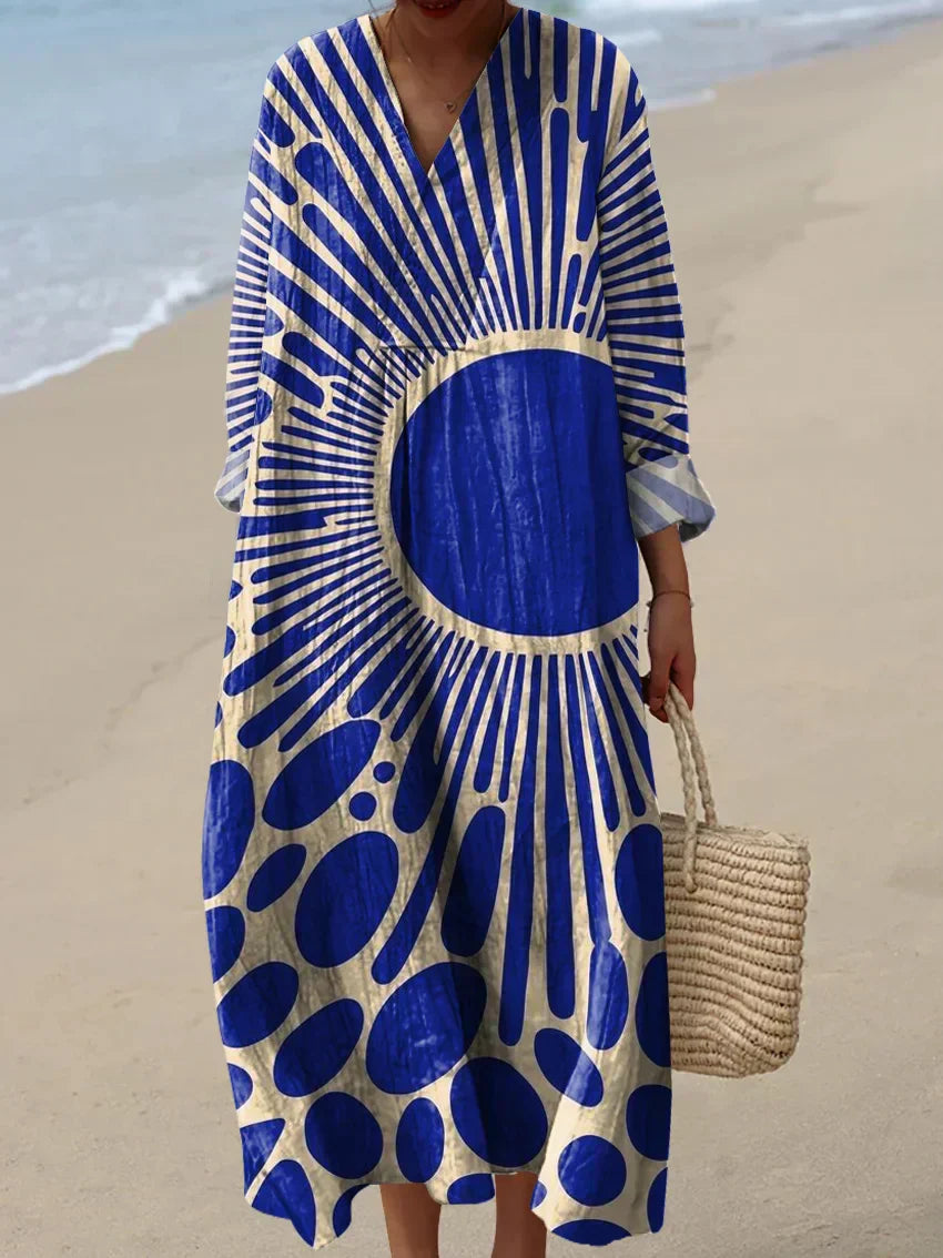 Martina™ | Abito Maxi Estivo Boho Rilassato