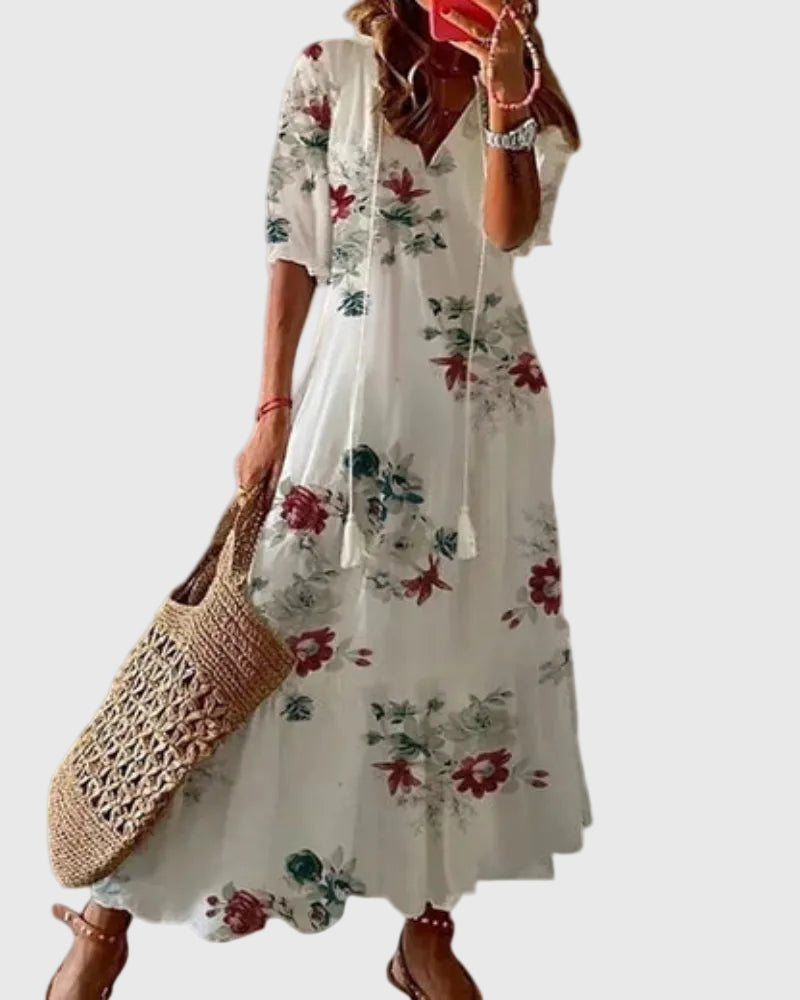 Aurora™ | Abito maxi boho estivo