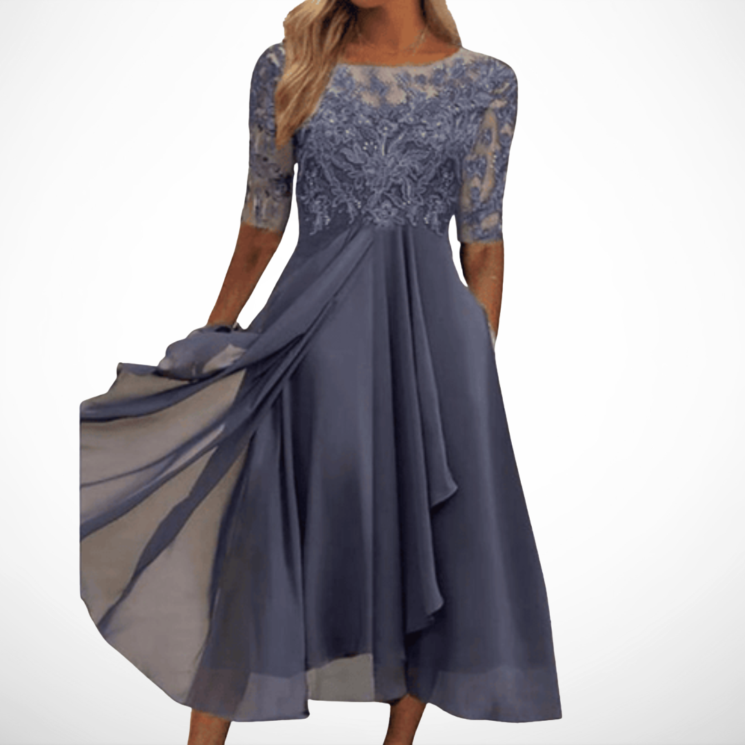 Chiara™ | Abito Eleganza in Pizzo Léa