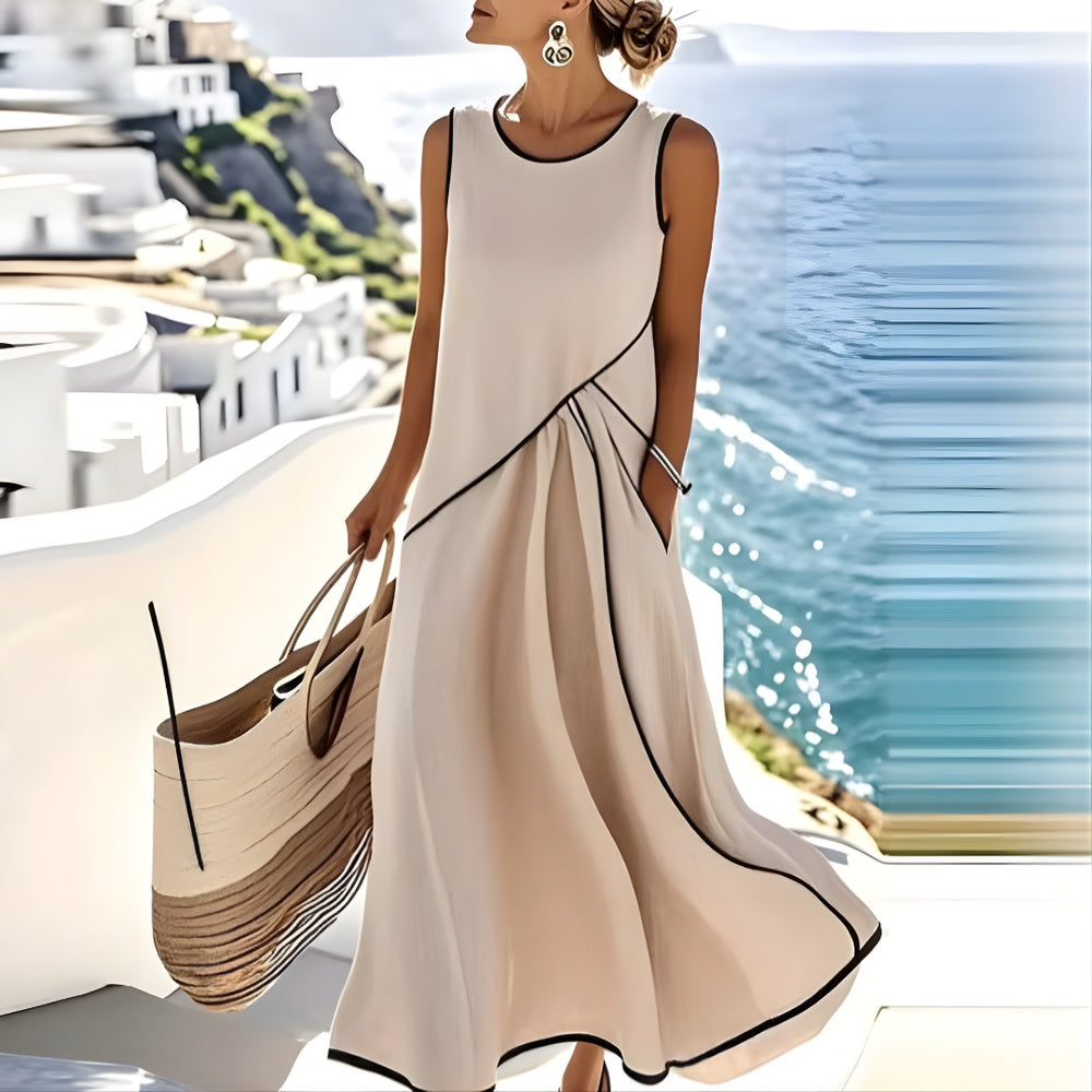 Marivelle™ | Vestito estivo a righe donna