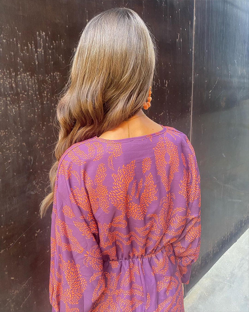Giulia™ | Abito Midi Eleganza Floreale