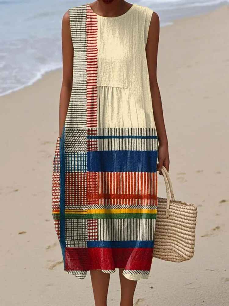 Giulia™ | Abito Moderno Patchwork