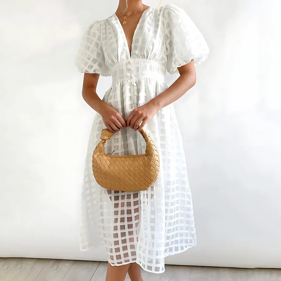 Sophia™ | Abito Midi Romantico