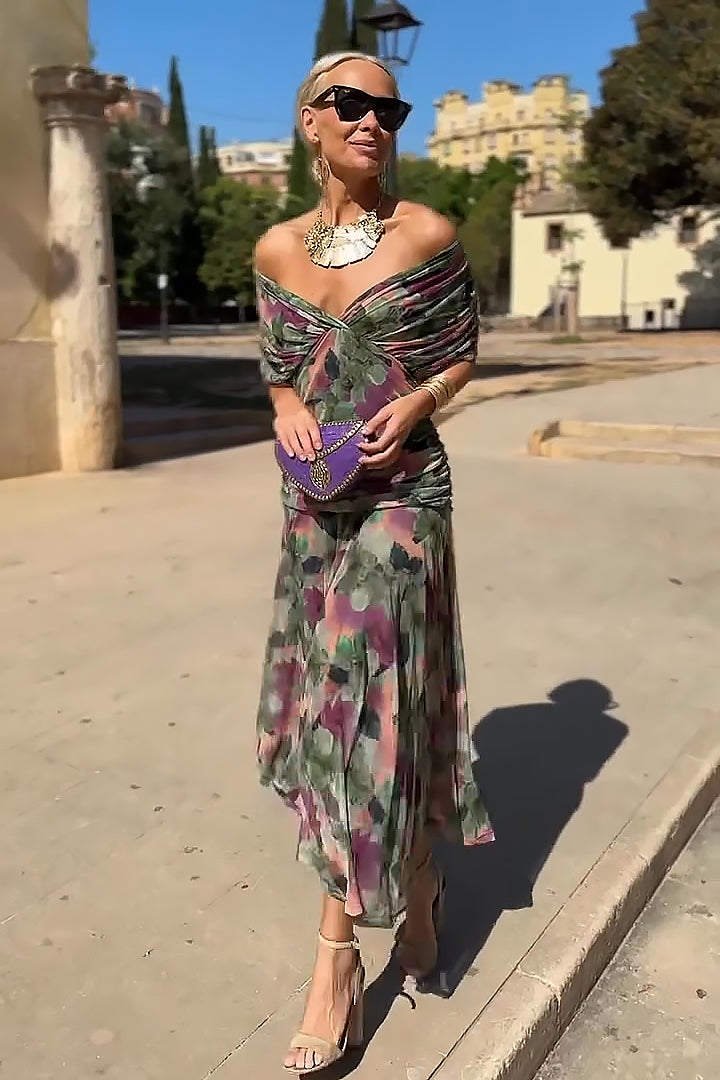 Emma™ | Elegante Abito Maxi da Festa