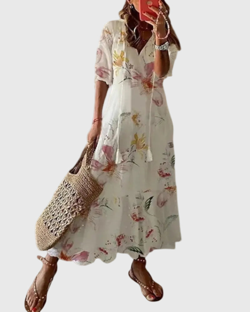 Aurora™ | Abito maxi boho estivo