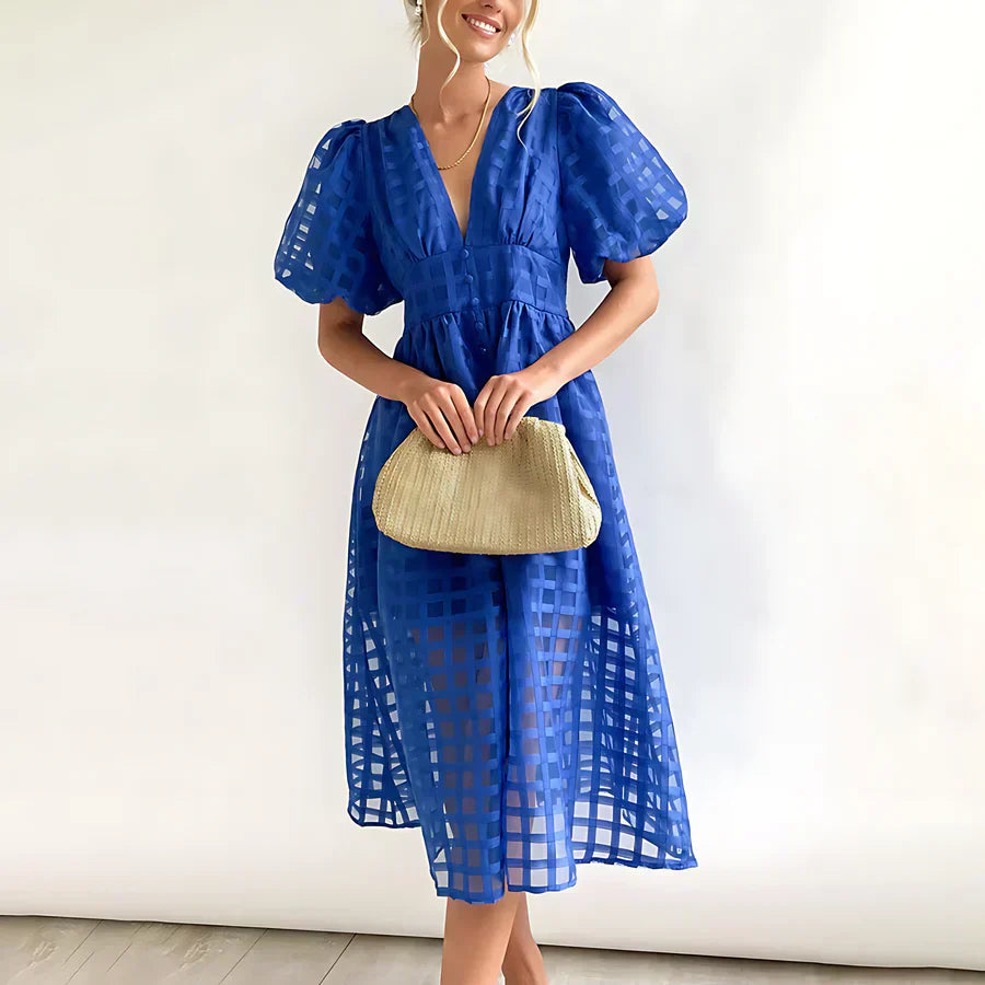 Sophia™ | Abito Midi Romantico