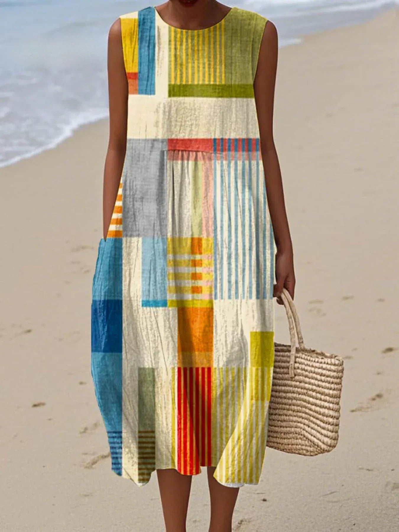 Giulia™ | Abito Moderno Patchwork