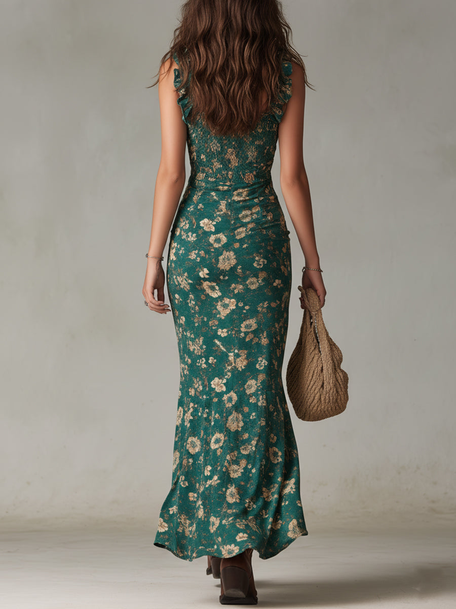 Giada™ | Abito Elegante con Scollo Bohémien