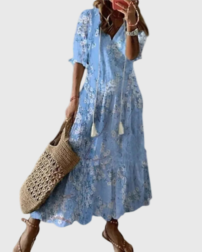 Aurora™ | Abito maxi boho estivo