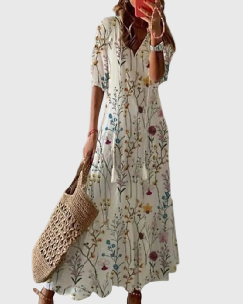 Aurora™ | Abito maxi boho estivo