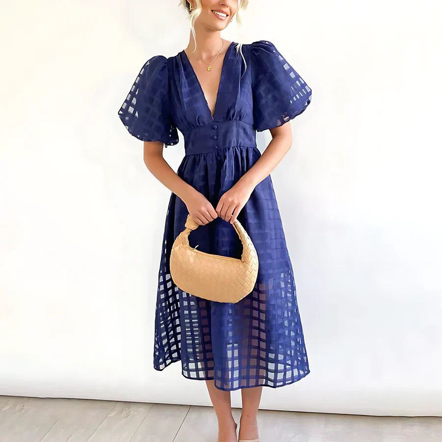 Sophia™ | Abito Midi Romantico