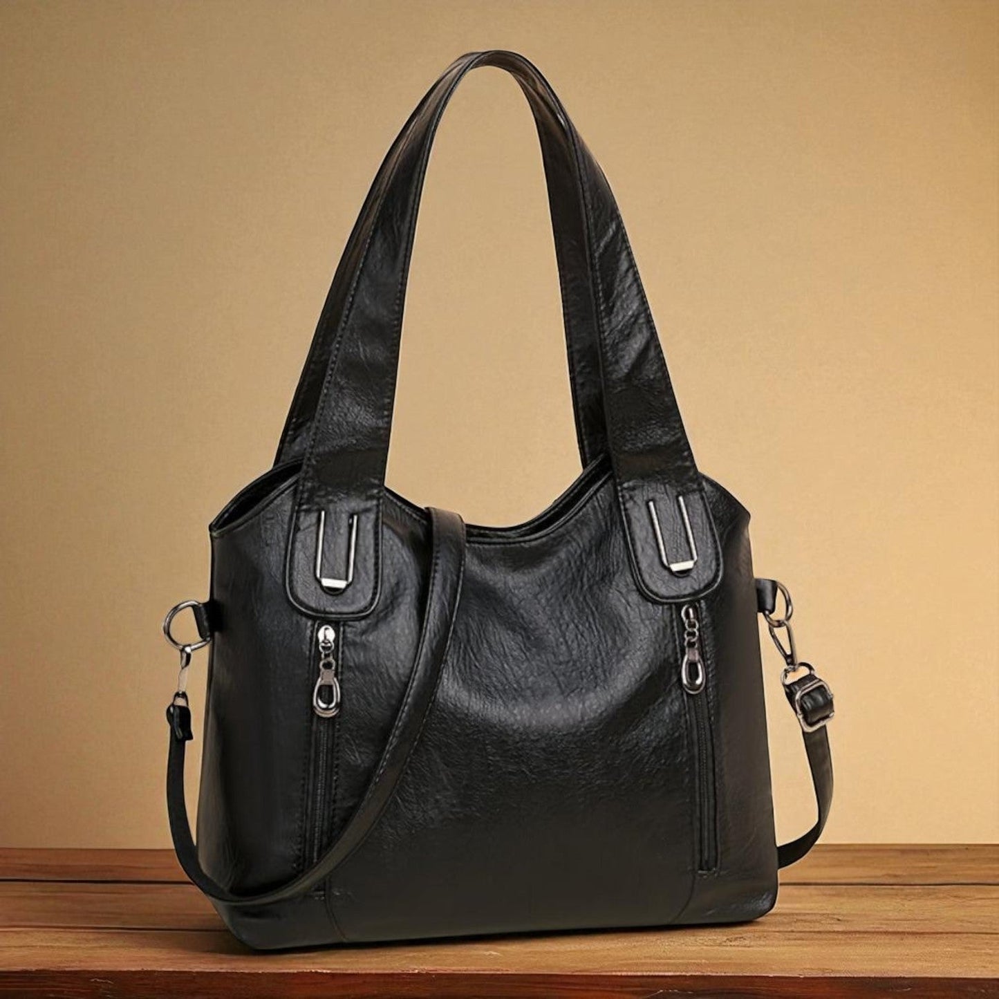 Borsa a mano retro per documenti