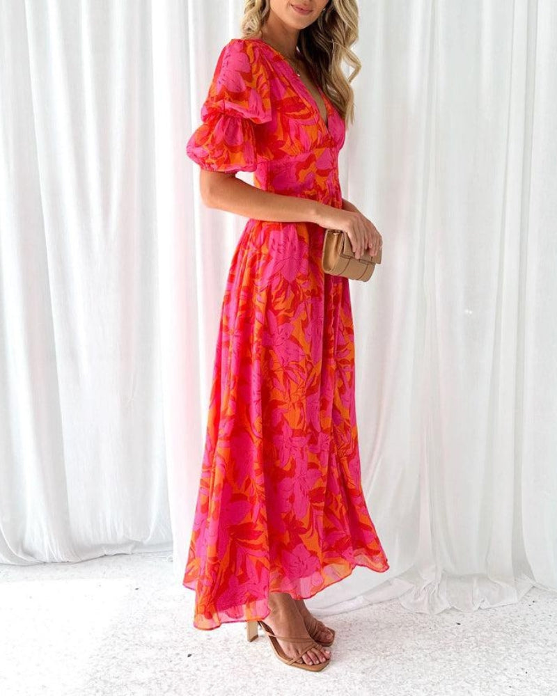 Giulia™ | Abito Maxi Splendore Solare