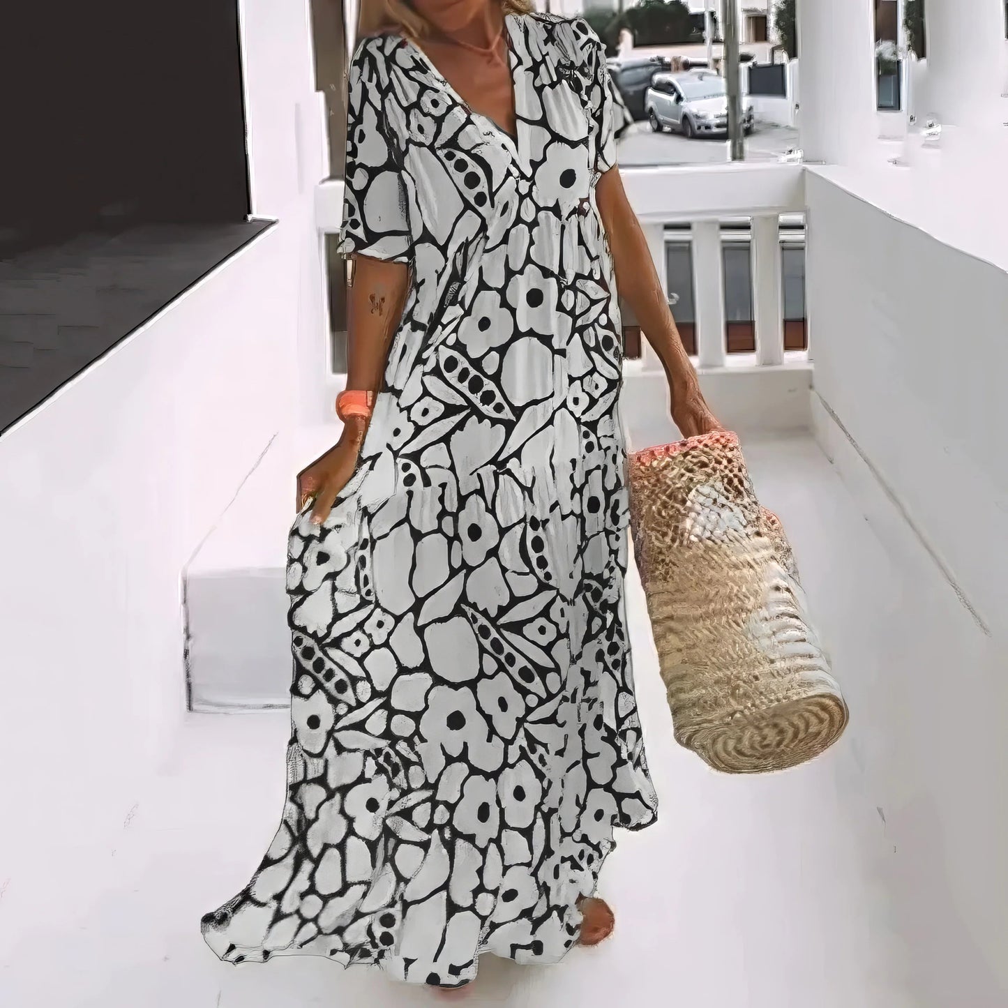 La Scintilla | Abito Maxi Eleganza Naturale