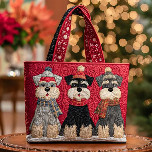 Borsa Artigianale con Schnauzer