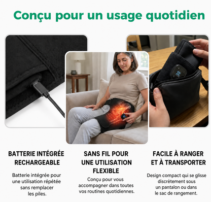 Auvane Hip — Thérapie par lumière rouge, chaleur et compression