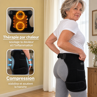 Auvane Hip — Thérapie par lumière rouge, chaleur et compression