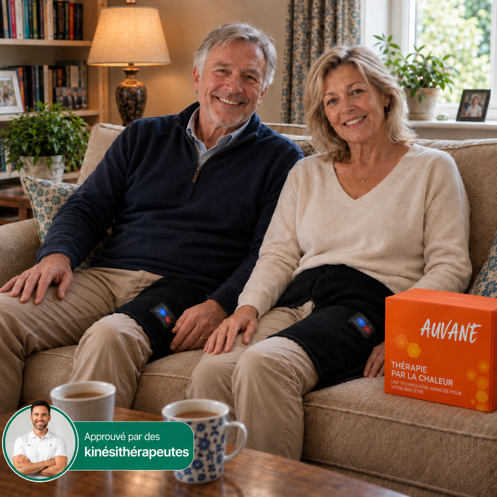 Auvane Hip — Thérapie par lumière rouge, chaleur et compression