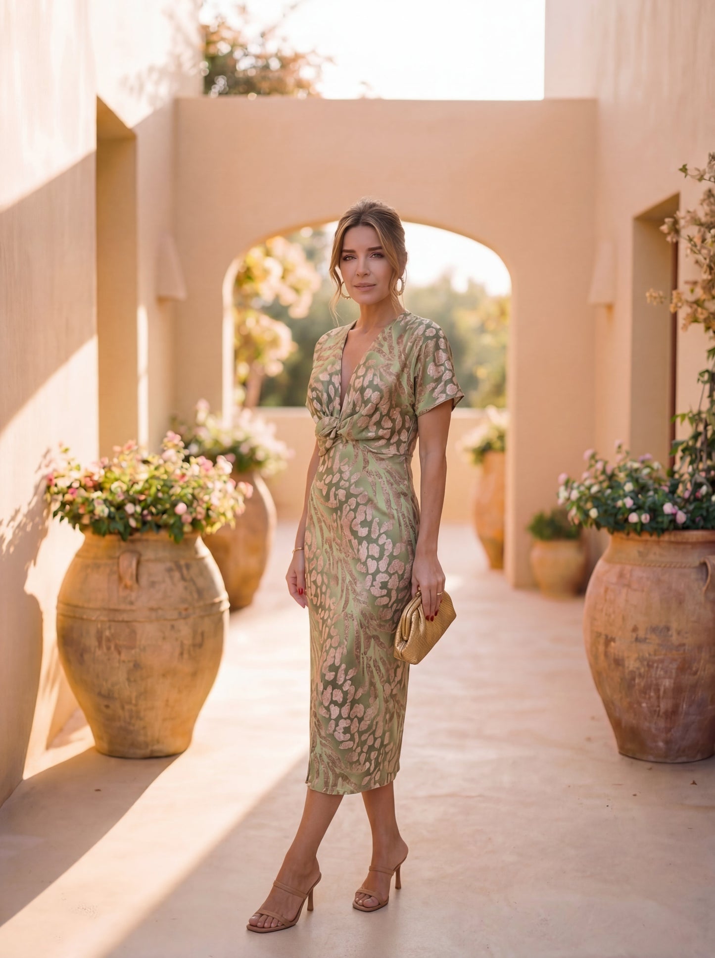 Giulia™ | Abito elegante in tessuto leggero e fluido