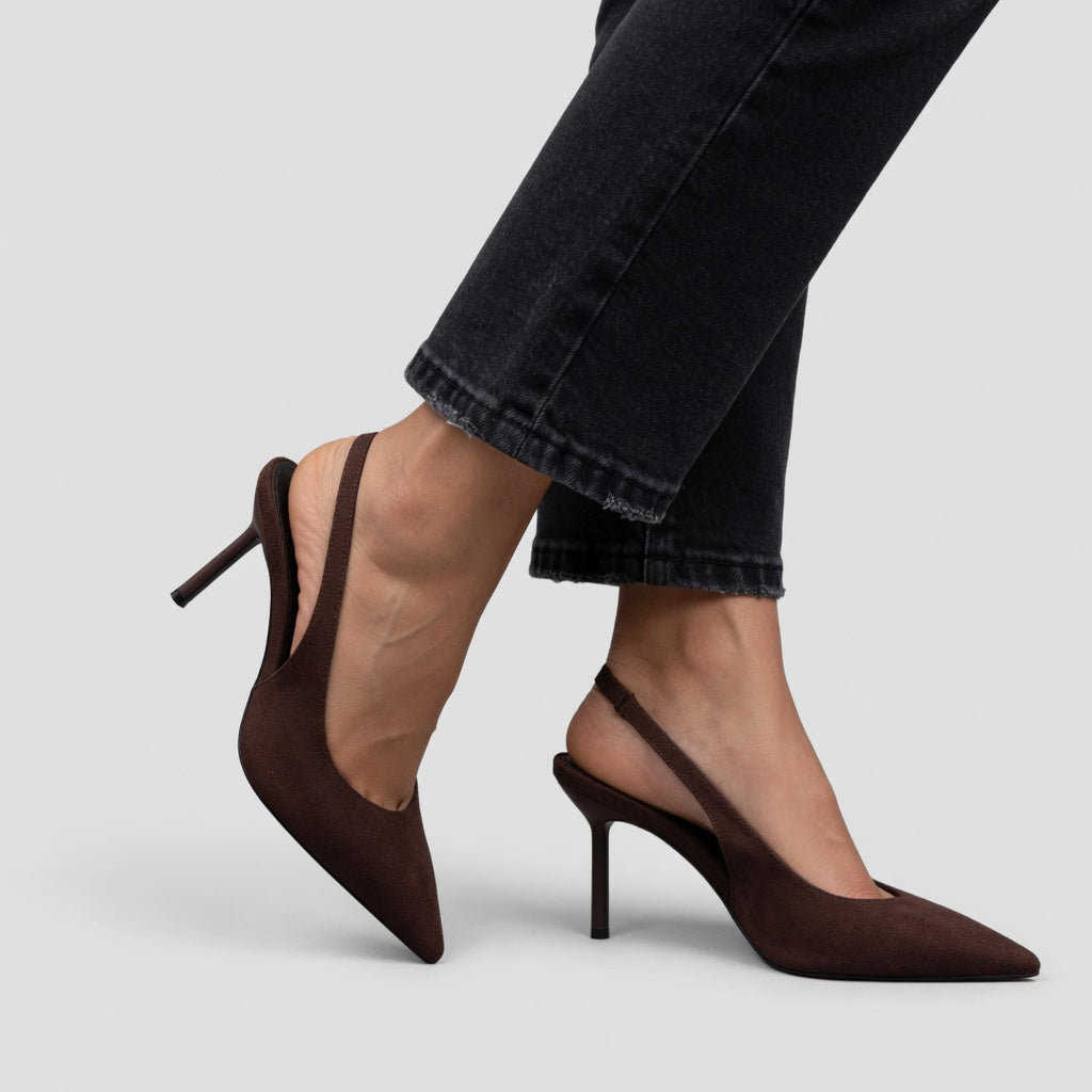 Isadora™ | Slingback tacco a spillo eleganti