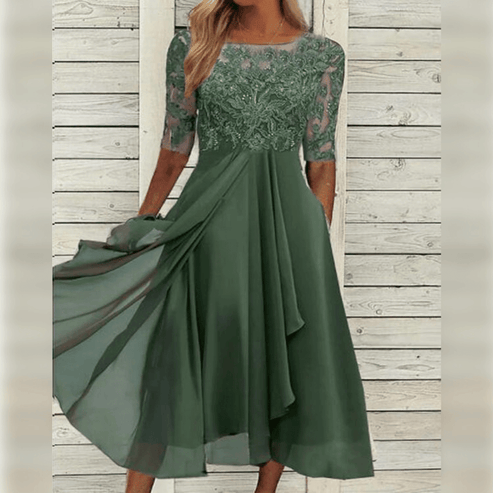 Chiara™ | Abito Eleganza in Pizzo Léa