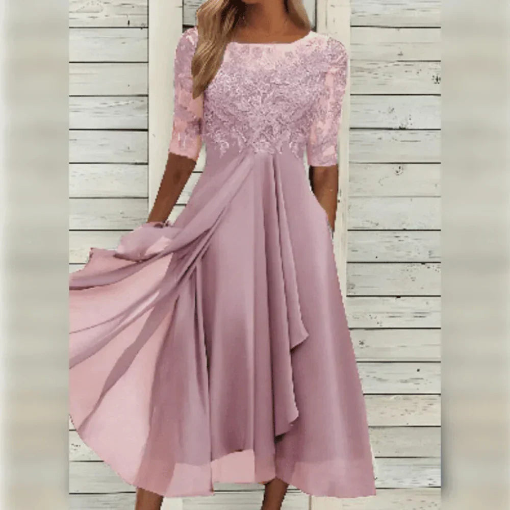 Chiara™ | Abito Eleganza in Pizzo Léa