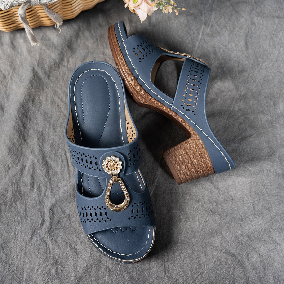 Isabella™ | Sandali Comfort Ortopedici con Tacco Alto