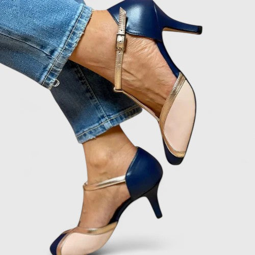 Alessia™ | Décolleté Confortevoli con Tacco Stabile e Design Elegante