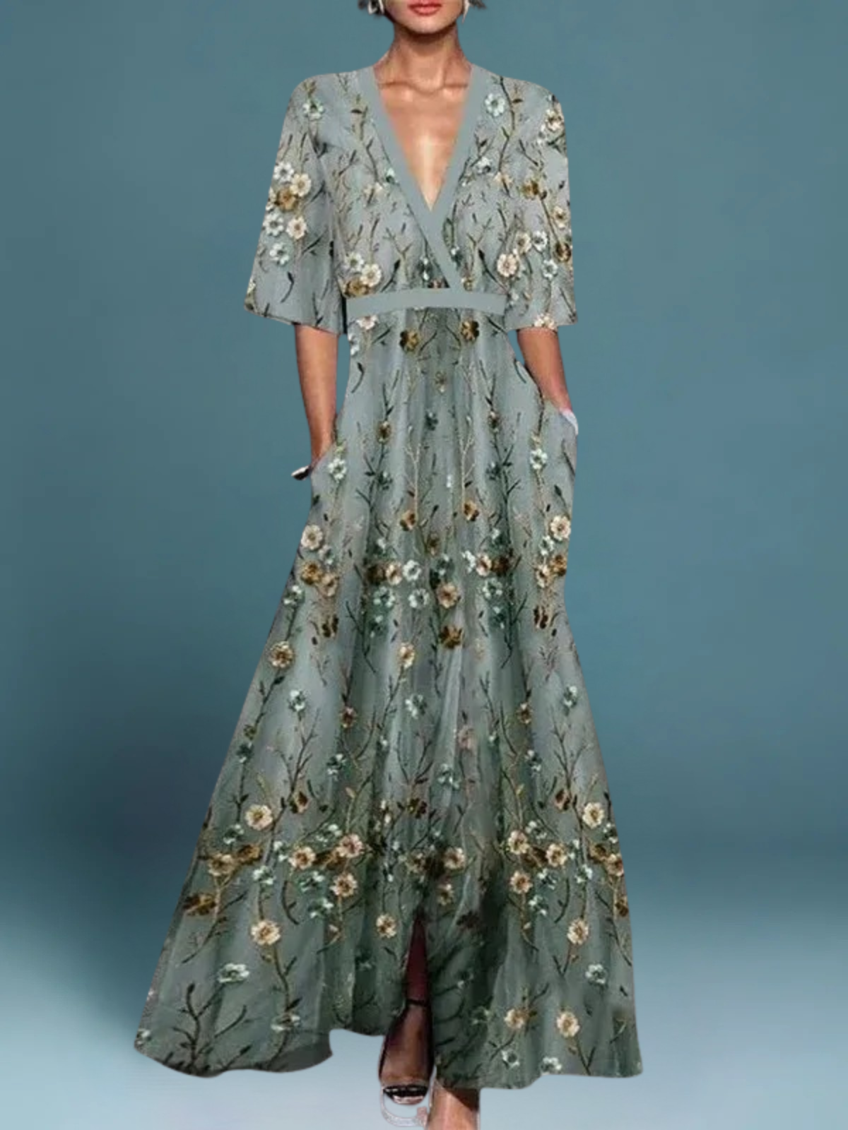 Maya™ | Abito Floreale Classico