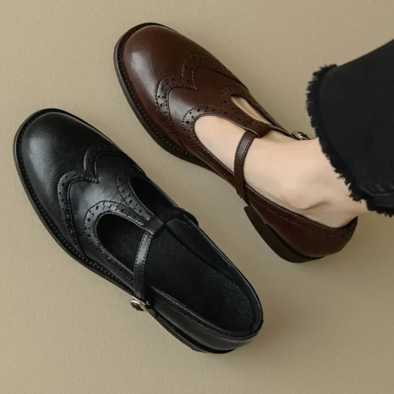 Sarah™ | Eleganti Mary Jane con cinturino a T