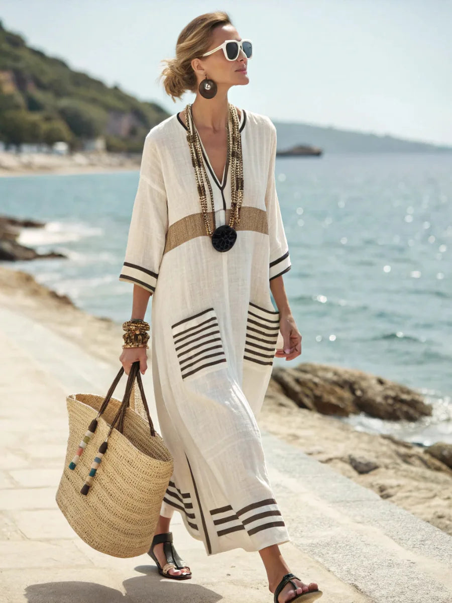Chiara™ | Abito Maxi Estivo Morbido ed Elegante