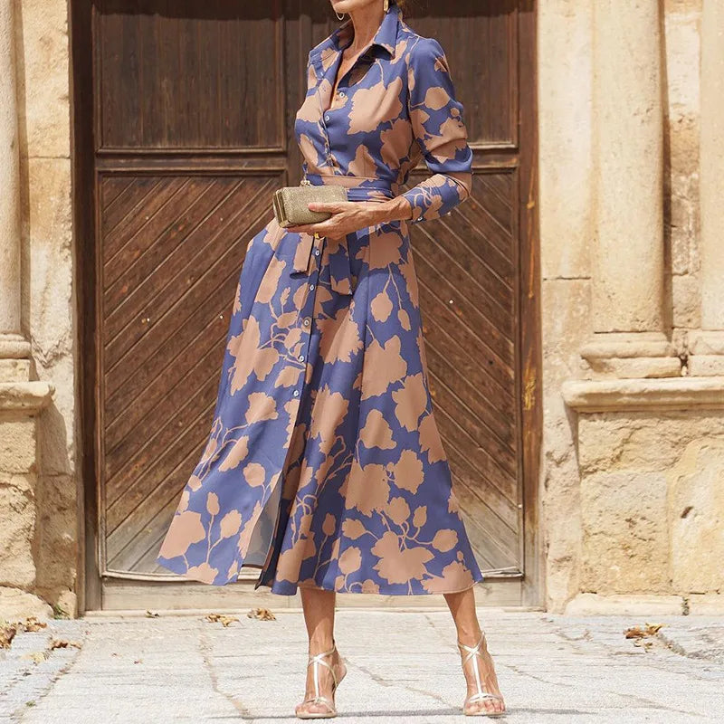 Giulia™ | Abito Elegante con Scollo a V