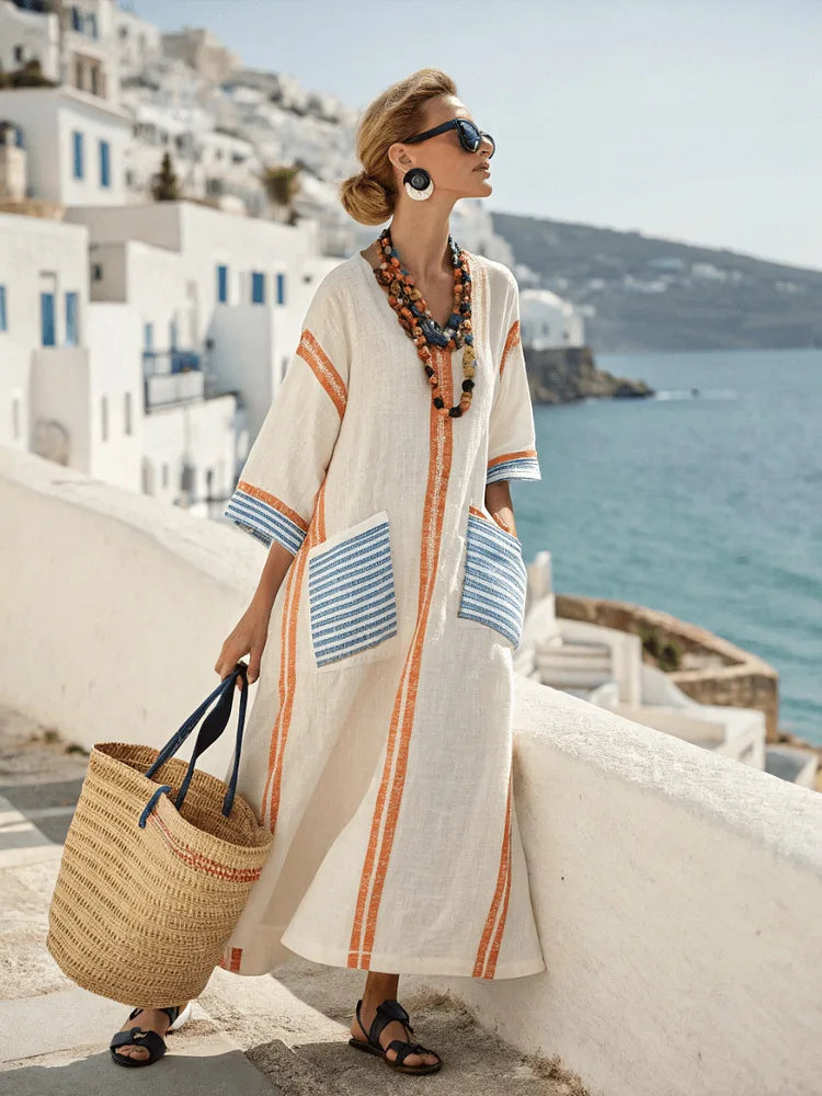 Chiara™ | Abito Maxi Estivo Morbido ed Elegante