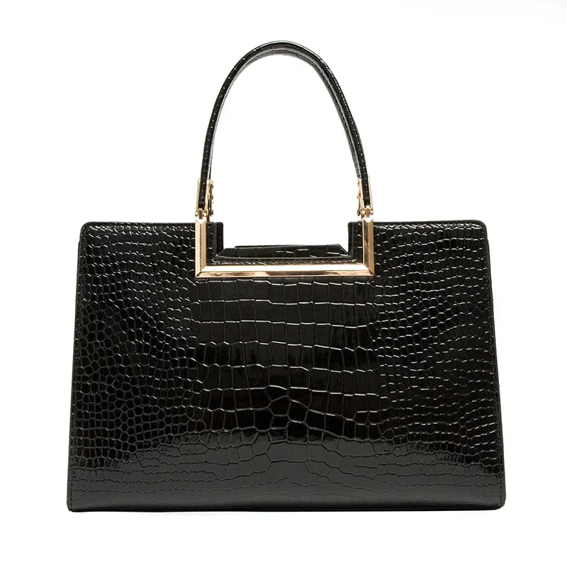 Set di Borsa e Portafoglio in Pelle