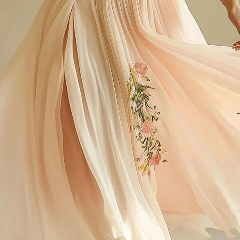 Olivia™ | Abito da Sera con Scollatura a V