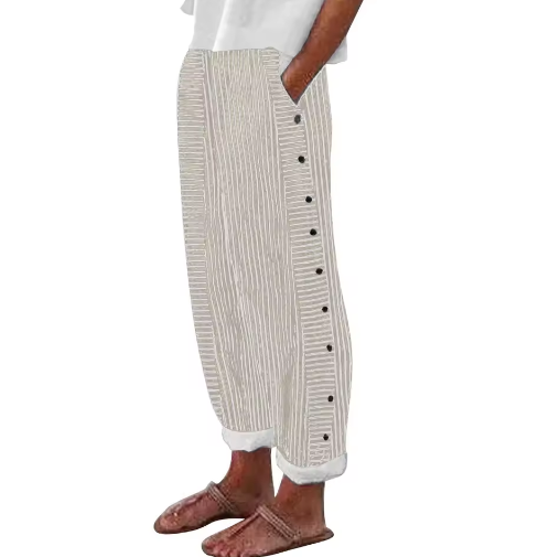 Chiara™ | Pantaloni Estivi a Righe dalla Vestibilità Ampia