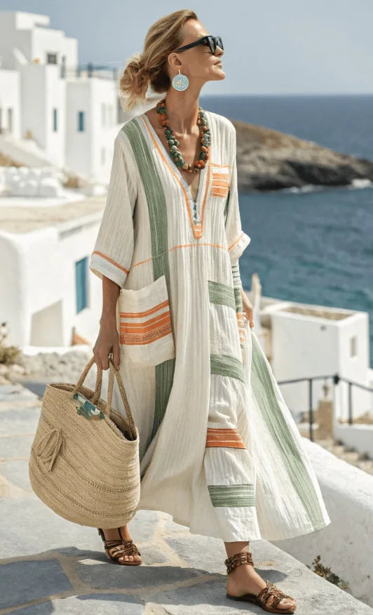 Chiara™ | Abito Maxi Estivo Morbido ed Elegante