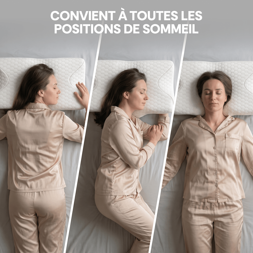 Oreiller Cervical Ergonomique Premium