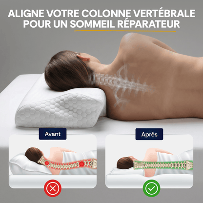 Oreiller Cervical Ergonomique Premium