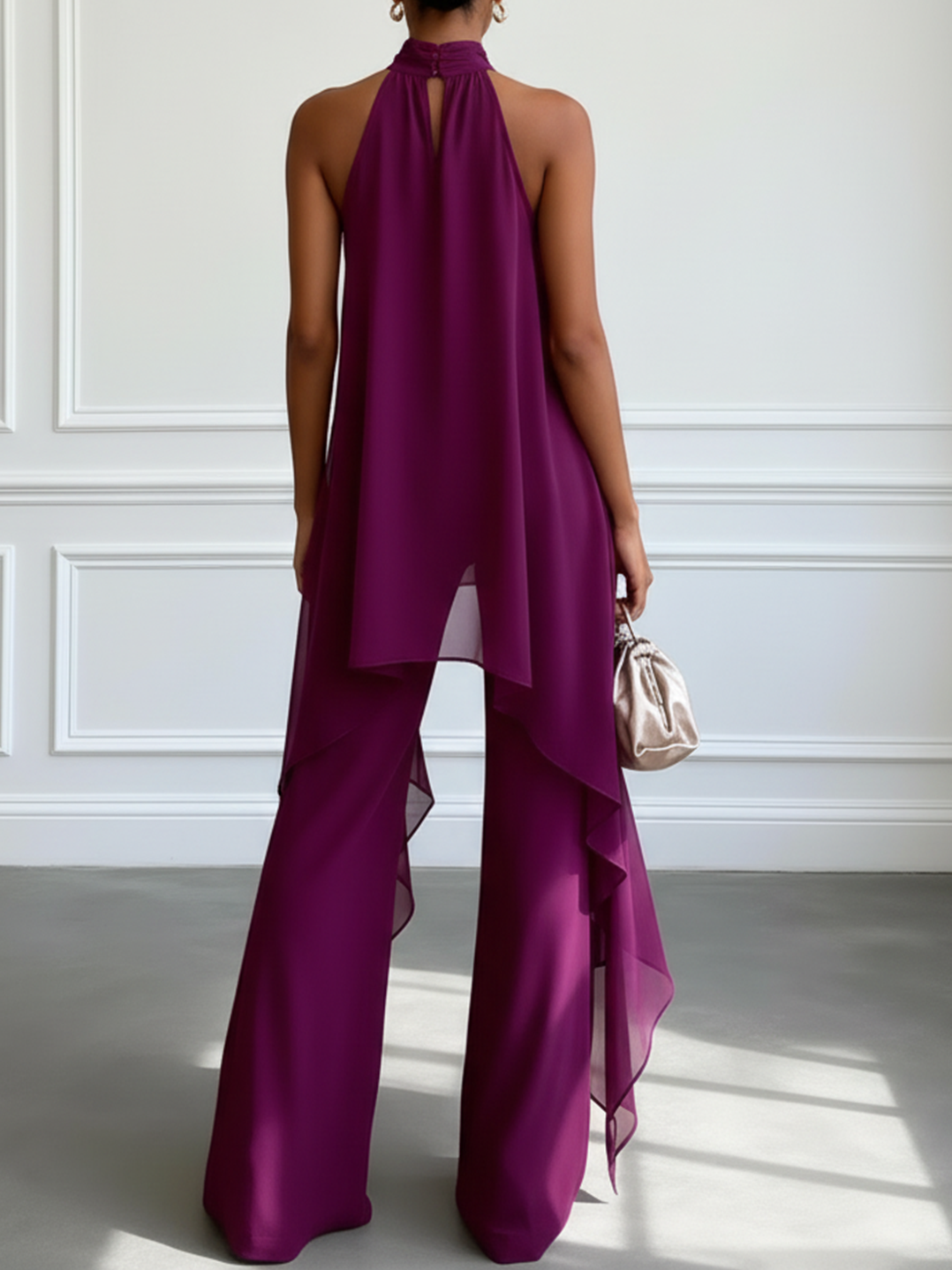 Chiara™ | Set Elegante Due Pezzi Color Lilla