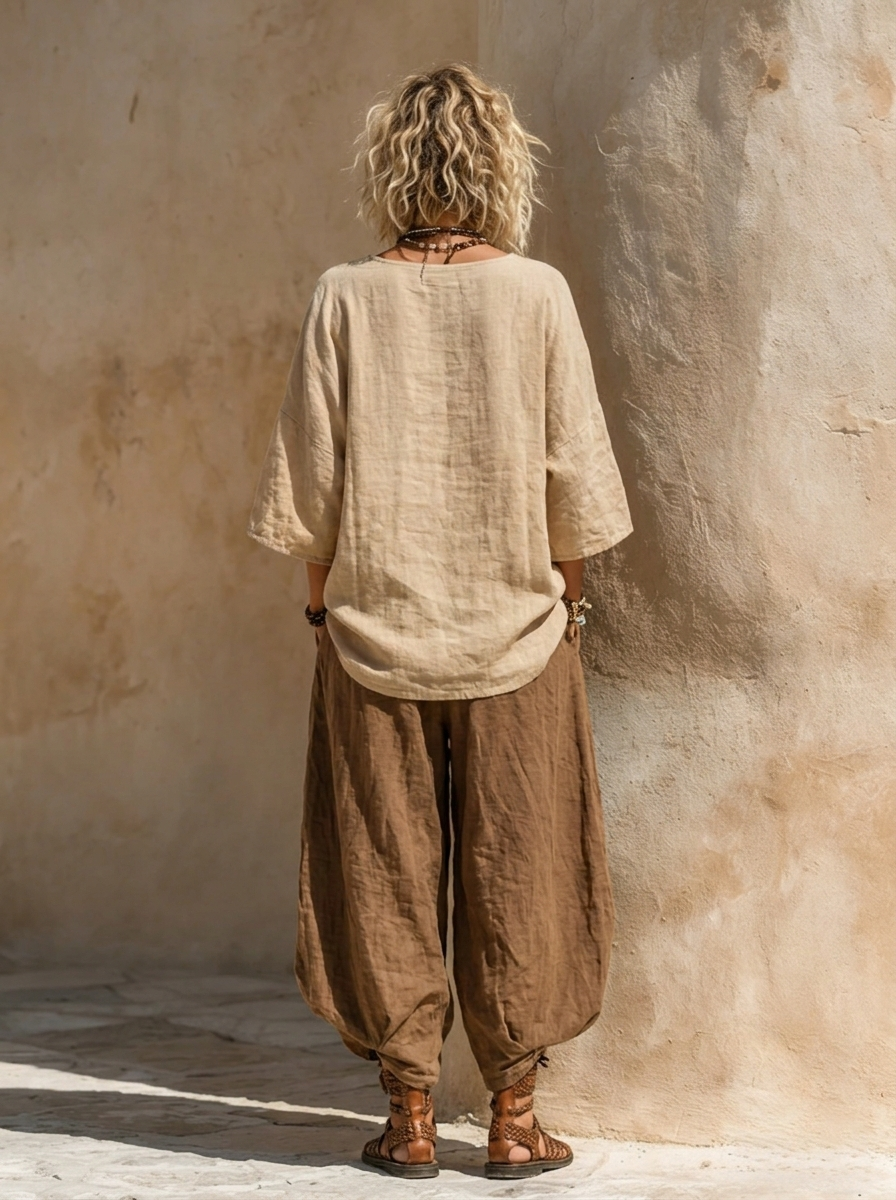 Zara™ | Set con Stampa Artistica Ispirazione Nomade