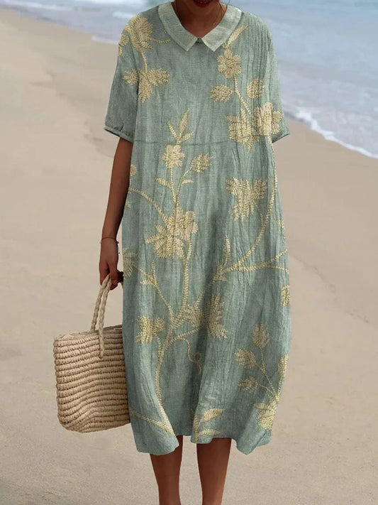 Alessia™ | Abito Maxi Vintage a Fiori