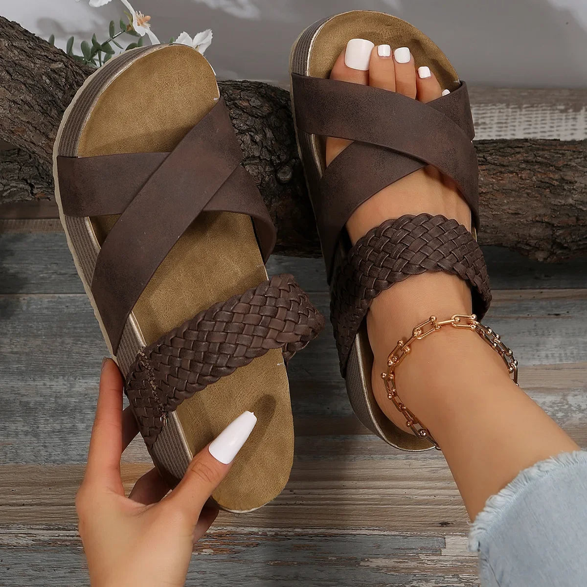 Victoria™ | Sandali Ortopedici Eleganti Comfort